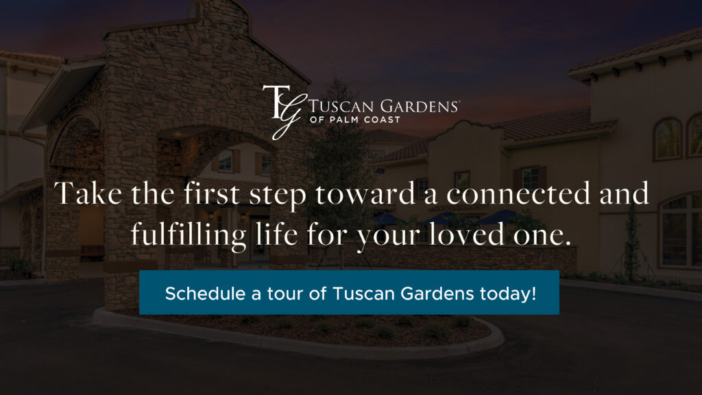 Exterior Image of Tuscan Gardens of Palm Coast Senior Living Community