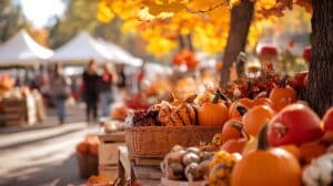 Pumpkins ready to be carved at tuscan gardens