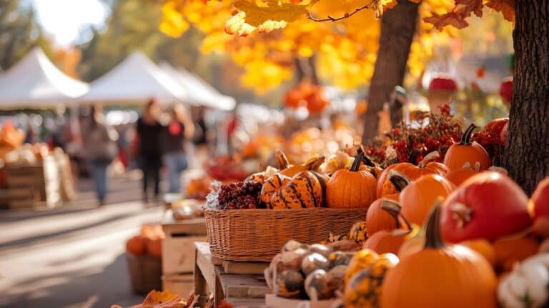 Pumpkins ready to be carved at tuscan gardens