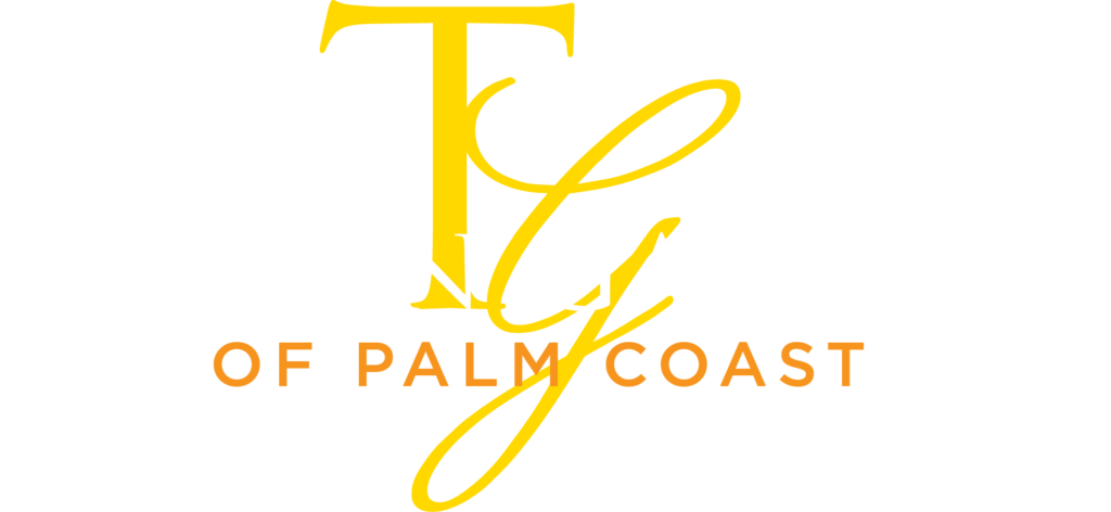 Tuscan Garden Palm Coast White Logo