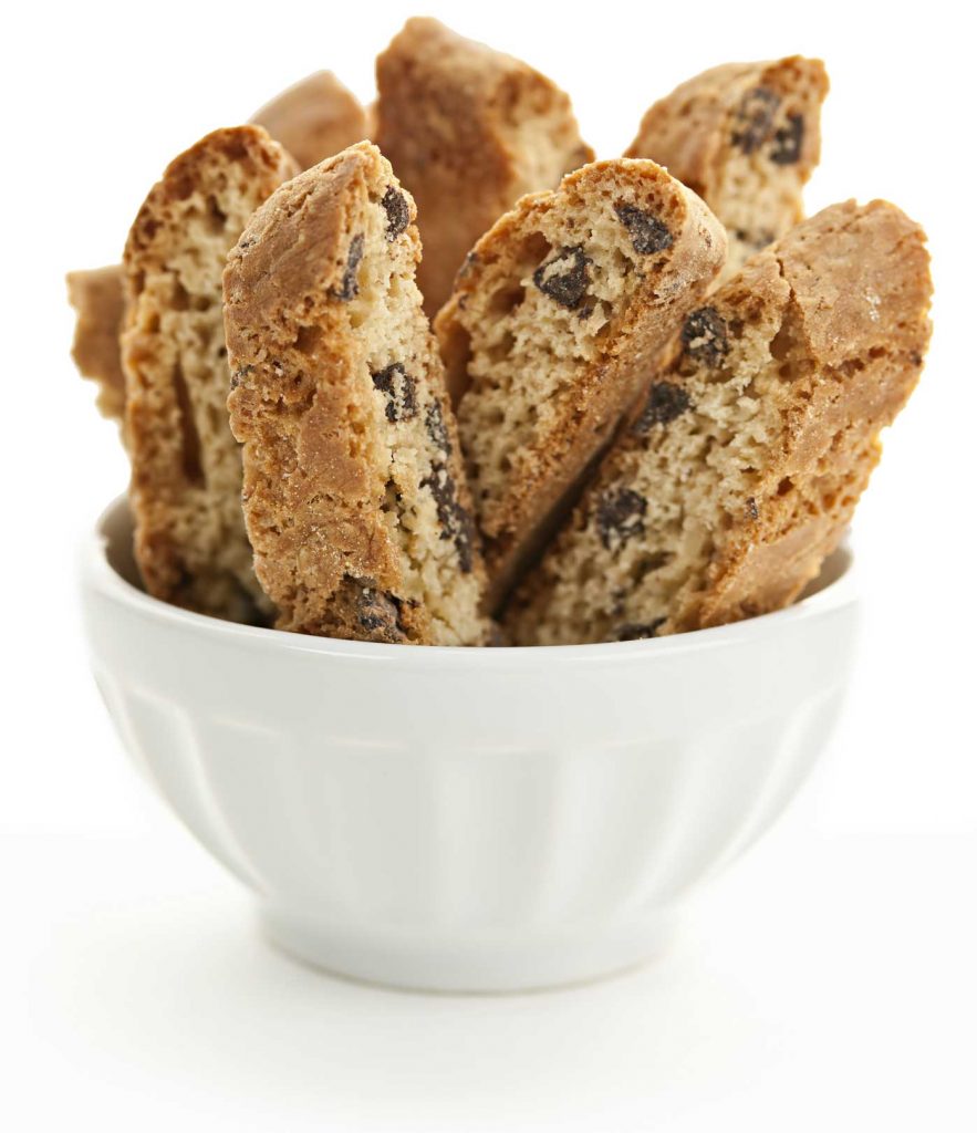 chocolate chip biscotti