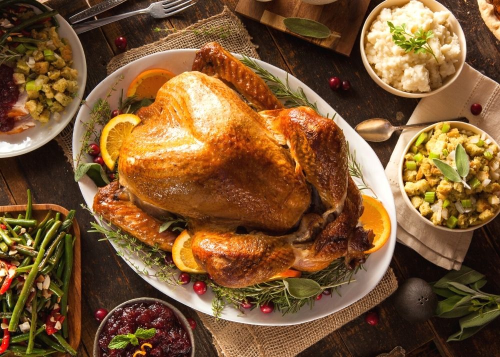 citrus marinated roasted turkey