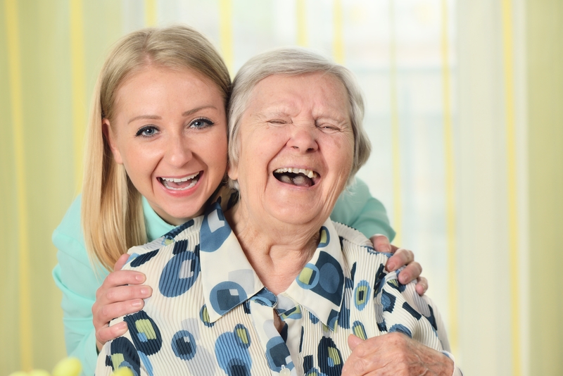 enhanced assisted living women smiling